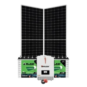 3.2Kw Amizar Solar Kit - Tubular Battery Hybrid Inverter