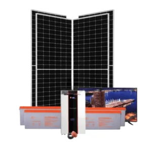 3Kw Felicity Solar Kit - 3000w 24v Hybrid Inverter Gel Batteries