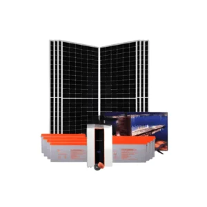 5Kw Felicity Solar Kit - 50″Smart TV - Hybrid Inverter Gel Batteries - 5000w 48v