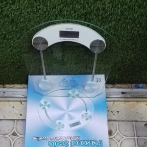 Clear Personal Bathroom Scale